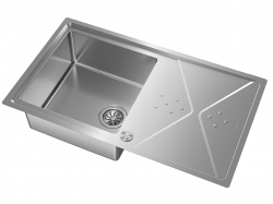 Мойка кухонная Teka - BROOKLYN 50 1B D 115100022
