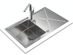 Мойка кухонная Teka - BROOKLYN 50 1B D 115100022