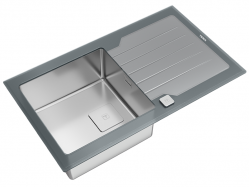 Мойка кухонная Teka - DIAMOND 1B 1D 86 ST 115100021