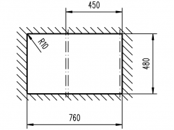 Мойка кухонная Teka - SIMPLA 45-S TG 40144526