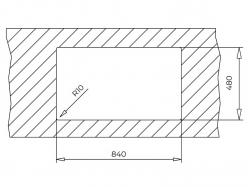 Мойка кухонная Teka - STONE 50 B-TG 1B 1D 115330020