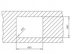 Мойка кухонная Teka - STONE 45 B-TG 1B 1D 115330048