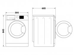 Стиральная машина Whirlpool - FFB 10469 BV UA