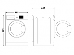 Стиральная машина Whirlpool - FFB 11469 BV UA
