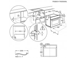 Духовой шкаф Electrolux - KVLBE08T