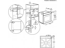 Духовой шкаф Electrolux - EOD5C70X
