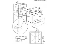 Духовой шкаф Electrolux - EOF5C50BX