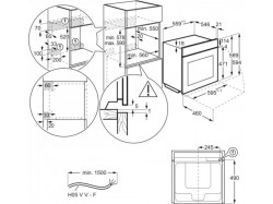Духовой шкаф Electrolux - EOF6P76BX