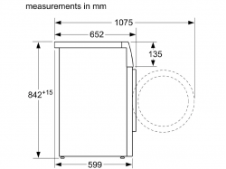 Сушильная машина Bosch - WTH 83253 BY