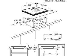Варочная поверхность Electrolux - LIV 63431 BK