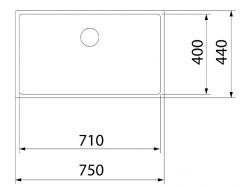 Мойка кухонная Teka - BE LINEA 71.40 (115000066)