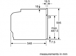 Духовой шкаф Bosch - HMG 776 NB 1