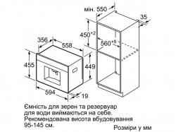 Кофеварка встраиваемая Bosch - CTL7181W0
