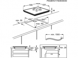 Варочная поверхность Electrolux - EIV634 Hob2Hood