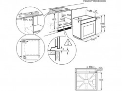 Духовой шкаф Electrolux - EOC8P39WZ