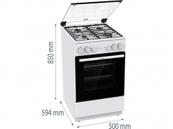 Плита кухонная Gorenje - GK 5 A 21 WH