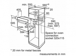 Духовой шкаф Bosch - HBJ 517 SG0R