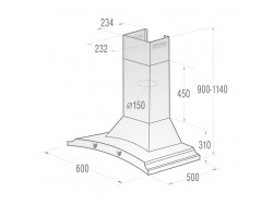 Вытяжка кухонная Gorenje - DK 63 MCLB