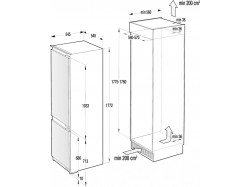 Холодильник встраиваемый Gorenje - RKI 2181 E1