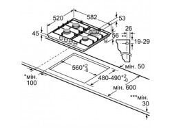 Варочная поверхность Bosch - PCH 6 A 5 B 90 R