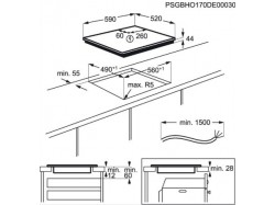 Варочная поверхность Electrolux - IPE 6440 KF