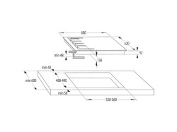 Варочная поверхность Gorenje - GKTW 641 SYB