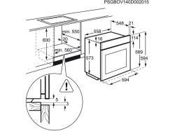 Духовой шкаф Electrolux - OPEB 2520 R