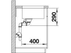Мойка кухонная Blanco - 522979 ANDANO 340 - 180-U