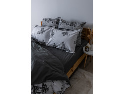 Комплект постільної білизни ТЕП "Soft dreams" Black Butterfly, 70x70 двоспальний