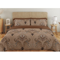 Комплект постільної білизни ТЕП "Soft dreams" Chocolate Fusion, 70x70 полуторний