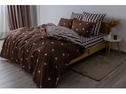 Комплект постільної білизни ТЕП "Soft dreams" Cappuccino Night, 70x70 сімейний