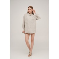 Сорочка лляна Linen SoundSleep натуральна розмір s