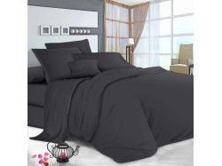 Простирадло на гумці Manner Graphite SoundSleep бязь 90х200 см