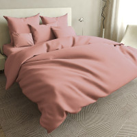 Комплект постільної білизни Manner Peach SoundSleep бязь євро