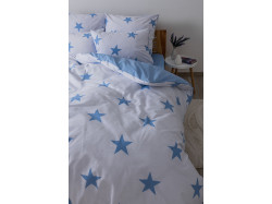 Комплект постільної білизни ТЕП "Soft dreams" Morning Star Blue, 70x70 двоспальний