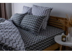 Комплект постільної білизни ТЕП "Happy Sleep" Pearl Dream - GREY, 50x70 сімейний