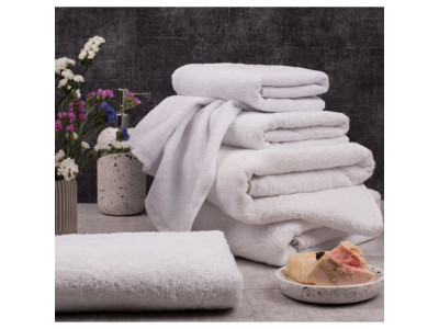 Рушник махровий Rossa SoundSleep білий 70x140 см