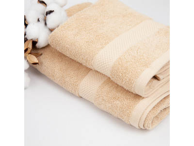 Рушник "Honey" 70*140 см (470 г/м2) Beige