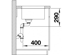 Мойка кухонная Blanco - 522967 ANDANO 500-U