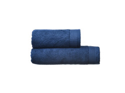 Рушник махровий Elation Sapphire SoundSleep темно-синій 50х100 см 600 г/м2