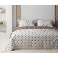 Комплект постільної білизни "ТЕП" Cappuccino Dots, 70x70 полуторний