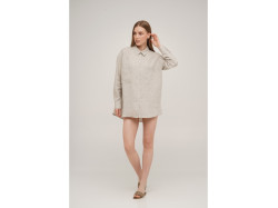 Сорочка лляна Linen SoundSleep натуральна розмір m