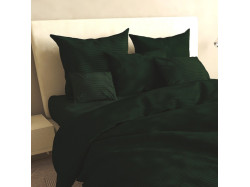 Простирадло на гумці Stripy Green SoundSleep бязь 90х200 см