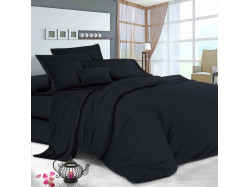 Простирадло на гумці Manner Dark Grey SoundSleep бязь 90х200 см