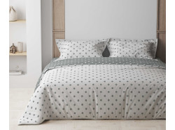 Комплект постільної білизни ТЕП "Happy Sleep" Grey Dots, 50x70 сімейний