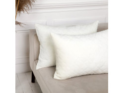 Подушка декоративна "VELOUR" 50*70 см молочний