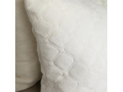 Подушка декоративна "VELOUR" 50*70 см молочний