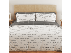 Комплект постільної білизни ТЕП "Soft dreams" White Look, 70x70 двоспальний