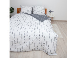 Комплект постільної білизни ТЕП "Soft dreams" White Look, 70x70 двоспальний