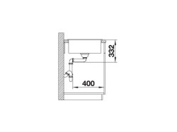 Мойка кухонная Blanco - 524725 ZIA 45 S COMPACT